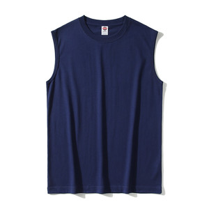 Canotta da <span class=keywords><strong>Uomo</strong></span> Personalizzabile OEM, 100% Cotone Traspirante, Tinta Unita, per Allenamento Estivo e Casual - Product Image 3