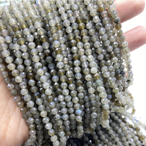 Đá Quý Tự Nhiên Châu Phi Màu Xanh Lá Cây Ngọc Bích Amazonite Đá 4Mm Mặt Hạt Đá Mặt Pha Lê Hạt Đối Với Trang Sức Làm - Product Image 3