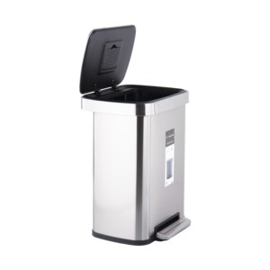 50L chất thải tái chế bin rác Thùng rác phân loại thùng lớn tự động thông minh Thùng rác nhà bếp thép không gỉ Thùng rác có thể thương mại - Product Image 4