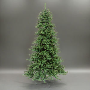 ราคาขายส่งจากโรงงาน ต้นคริสต์มาสพีวีซีพับได้ขนาด 6 ฟุต ไม่มีไฟ พร้อมขาตั้งโลหะ - Product Image 1