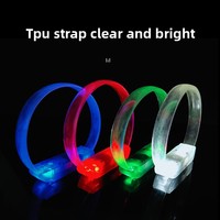 Bracelet lumineux à induction LED, bracelet clignotant pour fête, concert, festival, décoration, cadeau