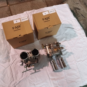 Double carburateur <span class=keywords><strong>Weber</strong></span> Fajs 48DCO droit et gauche - Product Image 3