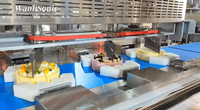 Machine de découpe de pâtisserie à ultrasons commerciale pour gâteaux ronds