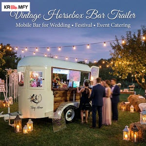 Remorque de restauration mobile Horse Box pour café, lait, mousseur à lait, latte art, cappuccino et boissons spécialisées - Product Image 5