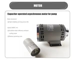Carbonator motor for drink dispenser
