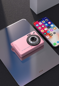 กล้องดิจิตอลเด็ก Yuniq Dual Lens 1080p ถ่ายภาพบันทึกการเติบโต ป้องกันภาพสั่นไหว กล้องรุ่นเก่า 2000 4k ระดับมืออาชีพ สำหรับนักเรียน M08 ราคาถูก ขนาดเล็ก - Product Image 6