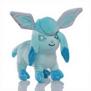 En stock: Juguetes de peluche Glaceon Kawaii, animales de peluche suaves de Pokémon para máquina de garras, regalos festivos - Product Image 1