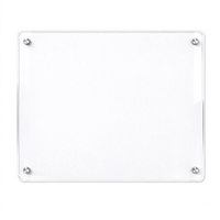 Tableau de planification mensuel et hebdomadaire magnétique en acrylique personnalisé, effaçable à sec, réutilisable, tableau blanc pour réfrigérateur pour la gestion du calendrier