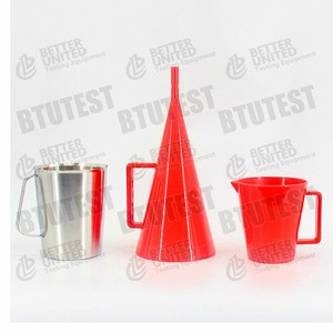 Viscosimètres à coupe fluide, viscosimètre à entonnoir avec support BTU-MLN 5, viscosimètre à entonnoir en acier inoxydable BTU-MLN 5 - Product Image 3