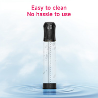 Appareil d'hydrothérapie électrique à affichage numérique, pompe à pénis, masturbateur d'entraînement masculin, jouet sexuel en silicone pour hommes.