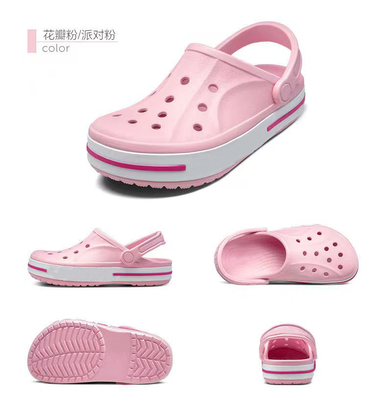 Новые шлепанцы с отверстиями INS, универсальные шлепанцы для студентов, Корейская версия, Нескользящие Симпатичные повседневные пляжные сандалии, брендовые дизайнерские роскошные сандалии для сабо