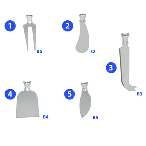 Stainless Steel Cutlery Set Pizza Spatula Fruit Fork Knife 304 Steel B2 B6 Christmas Party Tableware - Product Image 1