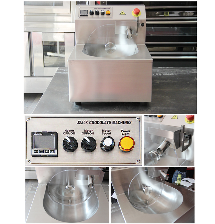 industrial machine cocoa butter tempering chocolate commrcial-used