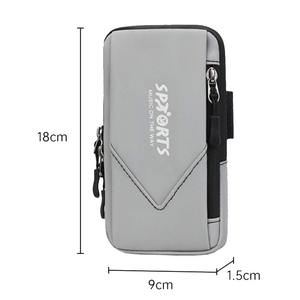 Borsa da Braccio Universale Impermeabile in Poliestere per Corsa e Camminata, Stile Urbano Semplice, Porta Cellulare, Moda Ultra-Sottile per Uomo e Donna - Product Image 2