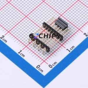 GPEC132-0802A025R1ZF Pin Header SMD,P=1.27mm Connector 1x8P 1.27mm Vertical Mount Single Row - Product Image 2