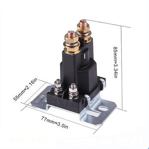 Relais à courant élevé 12V 500A pour excavatrice, démarrage de voiture, interrupteur d'alimentation 4 broches marche/arrêt, isolateur de batterie double, certifié CE ARL ARL-R500 - Product Image 3
