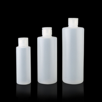 30ml 50ml 100ml 250ml 400ml Grande bouteille blanche en plastique HDPE pour dissolvant de vernis à ongles avec pompe