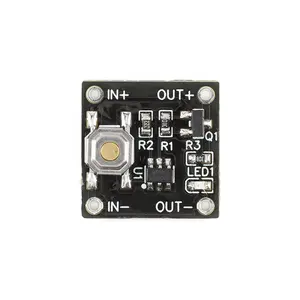 สวิตช์แบบ bistable ปุ่มพันธะเดี่ยว2.2-5V 0.5uA การโหลดต่อเนื่อง2A พลังงานต่ำไมโครหนึ่งปุ่ม YR-1006