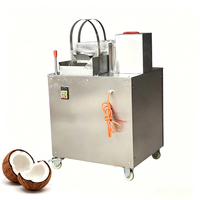 Professionele, hoog-efficiënte machine voor het extraheren van kokoswater, populaire kokosnoot-halve-snijder, kokosnootschelp-snijder
