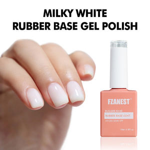 FZANEST Gel de Base Couleur pour Ongles, Gel Constructeur Sans HEMA, Base Caoutchouc, Fournitures pour Ongles, Prix de Gros Abordable, <span class=keywords><strong>Kit</strong></span> de Gel d'Extension d'Ongles - Product Image 1