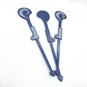 Harga pabrik kustom plastik nanas minum pengaduk kopi koktail - Product Image 2