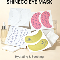 Masque oculaire hydrogel jetable pour R&D, patch rafraîchissant pour les yeux à usage nocturne, commande en gros, développement personnalisé ODM, fournisseur de marque privée
