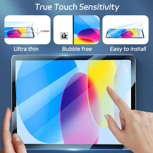 Verre trempé haute transparence anti-huile 0,33 mm 9H 2,5D pour iPad 11 A16 10,9 pouces 2025 iPad 10 10,9 pouces 2022 Protection d'écran - Product Image 5