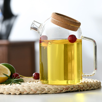 Carafe à eau en verre écologique de luxe moderne pour bureau à domicile, ensemble de pichets à thé, cadeau d'affaires
