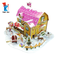 Puzzle 3D en papier Jazz pour enfants de 2 à 13 ans, jouet éducatif en papier avec moins de 50 pièces, certifié EN71