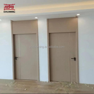 Puerta Interior de Madera para Apartamentos y Hoteles, Puerta de Madera Contrachapada HDF con Revestimiento de MDF, Puerta de Madera Laminada para Dormitorio - Product Image 5