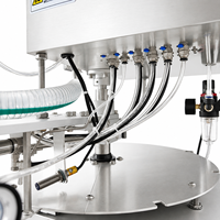 Machine de remplissage de poches à bec verseur, Machine de capsulage de poches à bec verseur de bureau, Machine d'emballage de liquides