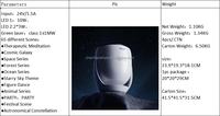 Lumière de Projection 3D haute définition maison intelligente télécommande ambiante ciel étoilé pour système de son dynamique nouvelles fonctionnalités