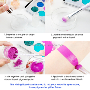 Base <span class=keywords><strong>de</strong></span> Maquillaje Mineral Líquida a Prueba <span class=keywords><strong>de</strong></span> Agua, Prebase y <span class=keywords><strong>Fijador</strong></span> <span class=keywords><strong>de</strong></span> <span class=keywords><strong>Sombras</strong></span> <span class=keywords><strong>de</strong></span> Ojos, Gotas para Mezclar Pigmentos para Todo Tipo <span class=keywords><strong>de</strong></span> Cosméticos - Product Image 6