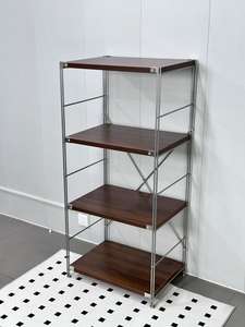 Étagères en métal et bois <span class=keywords><strong>de</strong></span> conception nouvelle 2025, armoire <span class=keywords><strong>de</strong></span> <span class=keywords><strong>rangement</strong></span> moderne pour le bureau à domicile, meubles pratiques pour un usage domestique - Product Image 6