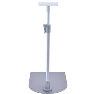 Support de table moderne en acier écologique à double tube pour affiches, présentoir pour expositions et publicité, modèle Junyao - Product Image 6
