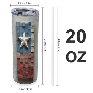 Vaso de Acero Inoxidable de 20 oz con Aislamiento al Vacío, con Logotipo Personalizado y Opción de Asa Portátil - Product Image 1