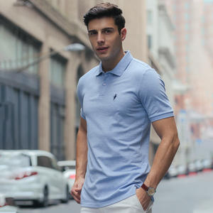 2023 vendita calda logo personalizzato di alta qualità camicie da Polo ricamate artigianali tinta unita Casual Golf uomo t Shirt Polo - Product Image 2