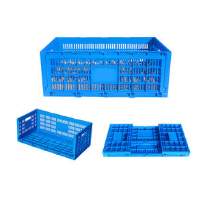 680*370*360mm di contenitore pieghevole facilmente pulito contenitore personalizzato Colour uovo cartone vassoio di plastica per la spedizione - Product Image 1