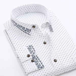 Camisa <span class=keywords><strong>Elegante</strong></span> de Marca Premium para <span class=keywords><strong>Hombre</strong></span>, Moda de IAT Dai Cat Tuong con Bolsillo, <span class=keywords><strong>Ropa</strong></span> Masculina - Product Image 3