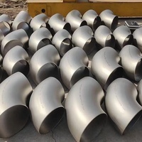 Elbow Sambungan Las Soket Baja Tahan Karat 90 Derajat 304 ASTM A403 1/2 hingga 4 Inci 3000LB