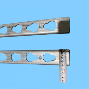 Binari in Metallo per Ostacoli Equestri Lunghezza 1,5 m Materiale in Ferro Zincato - Product Image 3