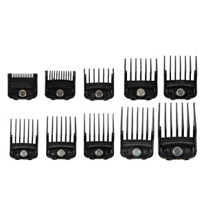 Juego de 10 piezas de peines de plástico ajustables para cortapelos Wanmei, para recortar el cabello de hombres - Product Image 1