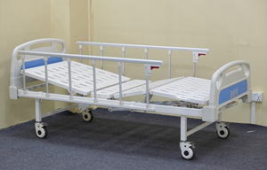 Cama de Hospital de 2 Manivelas para Centro de Trauma, Reforzada, para Pediatría, Ahorro de Espacio, Alta Calidad, para Costa de Marfil, Togo, Djibouti - Product Image 4