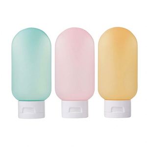 Yellow Pink 250ml 8oz Empty HDPE Plastic Square Pump Sprayer Silk Screen Printed Shampoo Body Shower Lotion Oil <b>Sunscreen</b> Cream - Product Image 1