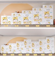 Armoire de rangement pour bébé en plastique coloré de qualité PP, bon marché, pour vêtements, placard en plastique