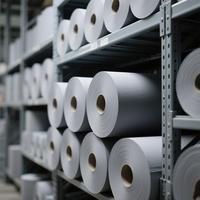 PVC de papier recyclé de panneau gris enduit de haute rigidité pour le transit de prévention d'effondrement d'emballage pour des produits chimiques de boîtes de bouteille de vin