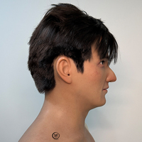 Masque en silicone réaliste fait main sur mesure avec cheveux, haute simulation, masque intégral masculin naturel et réaliste pour cosplay