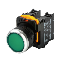 1NO1NC 10A 24V 380V IP65 évalué industriel étanche durable HTA interrupteur à bouton-poussoir en acier inoxydable