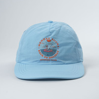 Gorra de 5 Paneles sin Estructura de Alta Calidad Personalizada del Fabricante Yukaihe, Gorra de Nylon de Secado Rápido con Cuerda