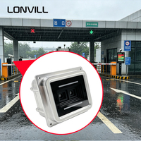 Módulo de Escaneo QR de Largo Alcance Resistente a la Intemperie de Acero Inoxidable LONVILL para Sistemas de Pago de Estacionamiento Automatizados